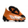 Fotbollsskor för Herr Adidas Predator 20+ Mutator FG Orange Vit Svart