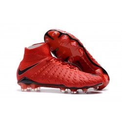 Nike Phantom Hypervenom III Elite DF FG Herr - Röd Svart