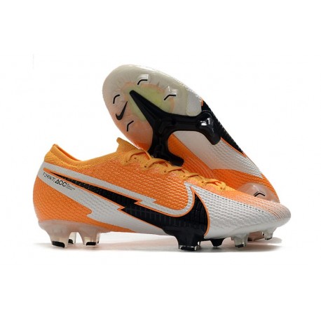 Fotbollsskor Nike Mercurial Vapor XIII Elite FG Orange Svart Vit