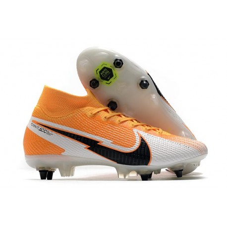 Nike Mercurial Superfly VII Elite SG-PRO AC Daybreak - Orange Svart Vit