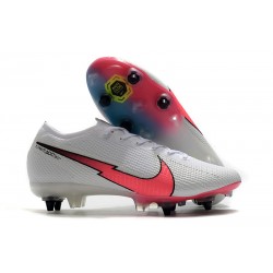 Nike Mercurial Vapor XIII Elite SG AC Vit Röd Blå