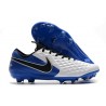 Nike Fotbollsskor för Män Tiempo Legend VIII Elite FG Vit Blå Svart