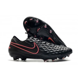 Nike Fotbollsskor för Män Tiempo Legend VIII Elite FG Svart Rosa