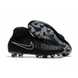 Nike Magista Obra 2 Elite DF FG Herr Fotbollsskon - Svart Silver