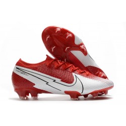 Fotbollsskor Nike Mercurial Vapor XIII Elite FG Röd Vit