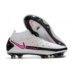 Fotbollsskor Nike Phantom GT Elite DF FG Daybreak - Vit Rosa Svart