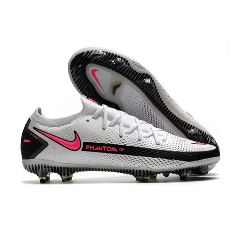 Fotbollsskor Herrar Nike Phantom GT Elite FG Daybreak - Vit Rosa Svart