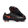 Nike Phantom GT Elite FG Black X Chile Red - Svar Röd Grå