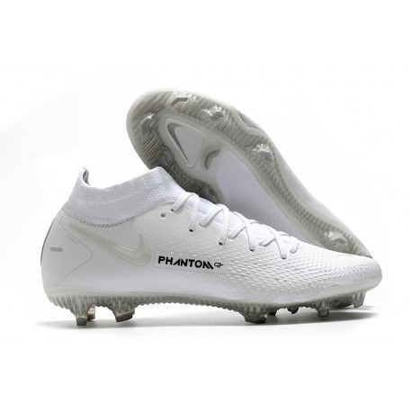 Fotbollsskor för Herrar Nike Phantom GT Elite DF FG Vit