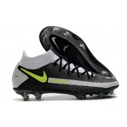 Nike Phantom Generative Texture Elite DF FG Svart Grå Gul