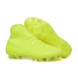 Nike Magista Obra 2 Elite DF FG Herr Fotbollsskon - Gul