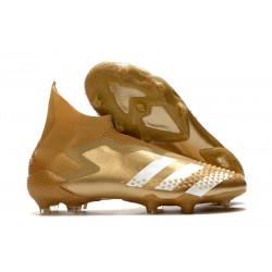 Adidas Predator 20+ Mutator FG Guld Vit