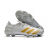 Fotbollsskor Adidas Predator Mutator 20.1 L FG Vit Guld