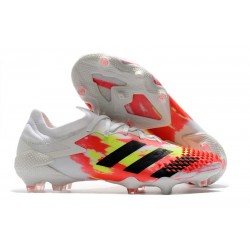 Fotbollsskor Adidas Predator Mutator 20.1 L FG Uniforia - Vit Svart Röd