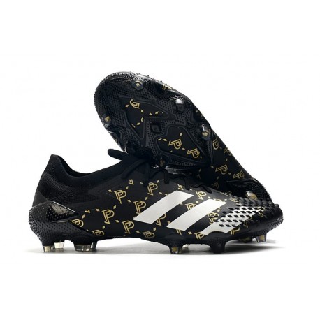 Fotbollsskor Adidas Predator Mutator 20.1 L FG Paul Pogba Svart Grå