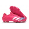 Fotbollsskor Adidas Predator Mutator 20.1 L FG Rosa Vit