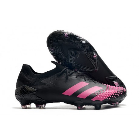 Fotbollsskor Adidas Predator Mutator 20.1 L FG Svart Rosa