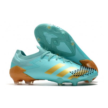 Fotbollsskor Adidas Predator Mutator 20.1 L FG Blå Guld