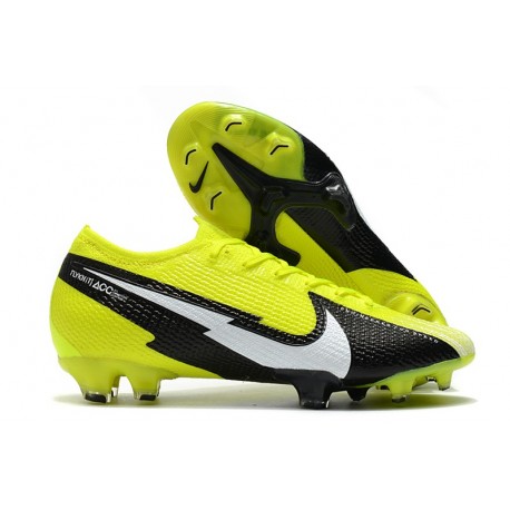 Nike Fotbollsskor Mercurial Vapor 13 Elite FG ACC Gul Vit Svart