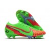 Nike Fotbollsskor Mercurial Vapor 13 Elite FG ACC Grön Röd