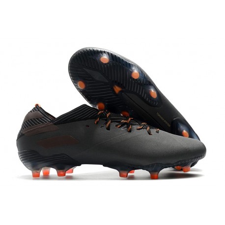 Fotbollsskor Herrar adidas Nemeziz 19.1 FG Dark Motion - Svart Orange