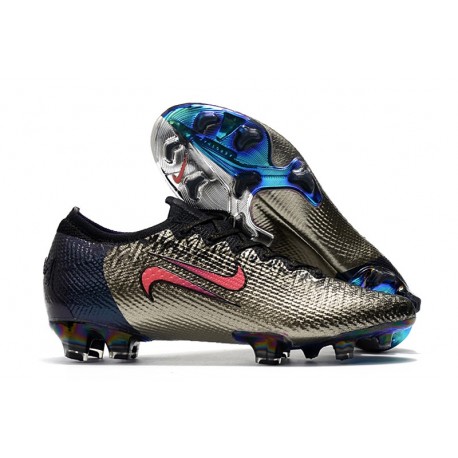 Nike Fotbollsskor Mercurial Vapor 13 Elite FG ACC Silver Röd