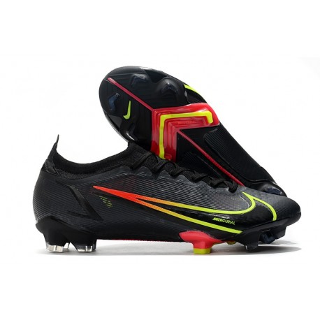 Nike Mercurial Vapor 14 Pro FG Black x Prism - Svart Gul Röd