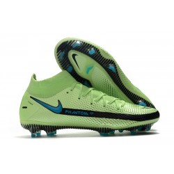 Nike Phantom Generative Texture Elite DF FG Impulse - Grön Blå