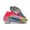 Fotbollsskor Nike Mercurial Superfly 8 Elite FG Rosa Blå Gul