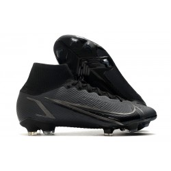 Nike Mercurial Superfly VIII Elite DF FG Svart