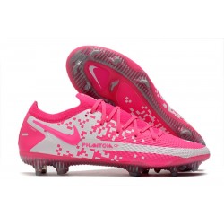 Nike Phantom GT Elite FG Herrar Rosa Vit