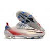 adidas X Ghosted.1 FG fotbollsskor Showpiece - Silver Svart Röd