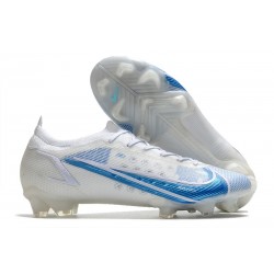 Nike Mercurial Vapor 14 Elite FG Fotbollsskor Vit Blå