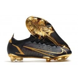 Nike Mercurial Vapor 14 Elite FG Fotbollsskor Svart Guld