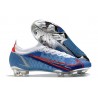Nike Mercurial Vapor 14 Elite FG Fotbollsskor Blå Röd Silver