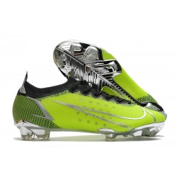 Nike Mercurial Vapor 14 Elite FG Fotbollsskor Grön Silver Svart