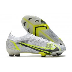 Nike Mercurial Vapor XIV Elite FG Silver Safari -Vit Svart Silver Neon