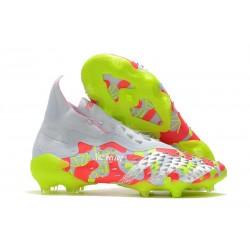 Fotbollsskor adidas Predator Freak + FG Vit Orange Volt