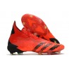 Fotbollsskor adidas Predator Freak + FG Meteorite - Röd Svart