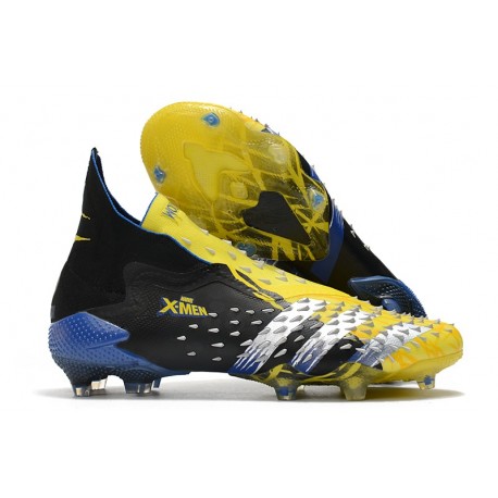 Fotbollsskor adidas Predator Freak + FG X-Men Wolverine - Gul Silver Svart