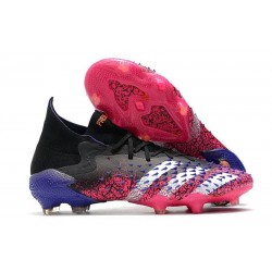 adidas Predator Freak.1 FG Superspectral - Svart Vit Rosa