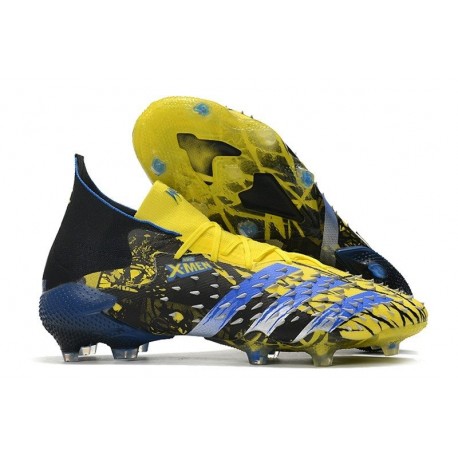 adidas Predator Freak.1 FG X-Men Wolverine - Gul Silver Svart