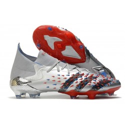 adidas Predator Freak.1 FG Showpiece - Silver Svart Röd